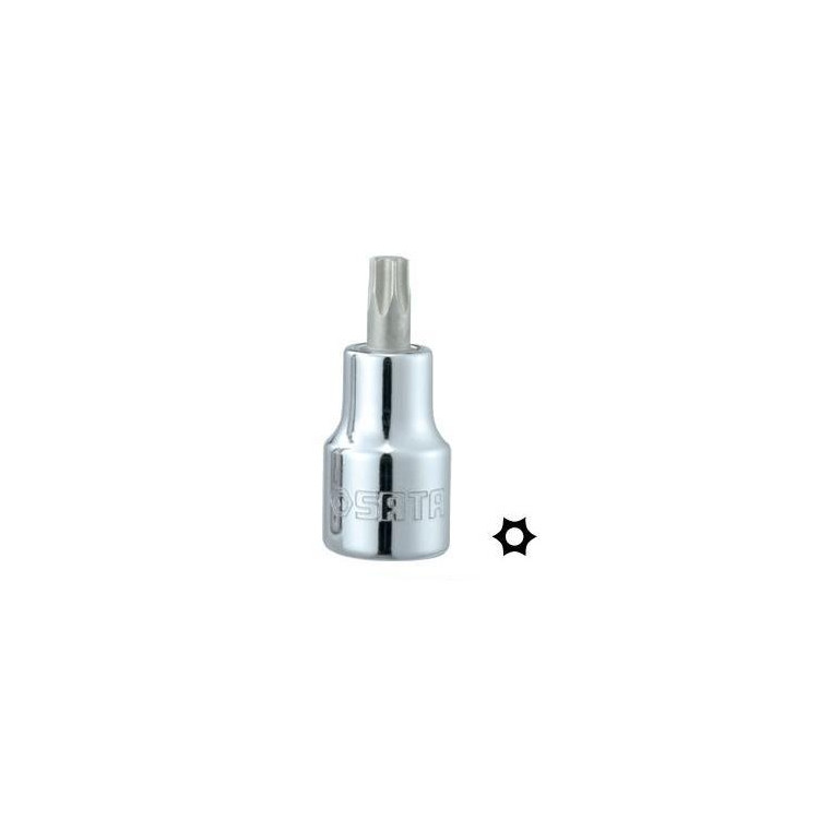 3/8" 50L Galvutė su TORX antgaliu (kiaurymė centre)