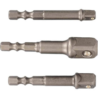 1/4" + 3/8" + 1/2" + 3/4" Adapterių rinkinys 12vnt.