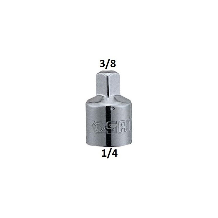 Adapteris 1/4"(F) - 3/8"(M)