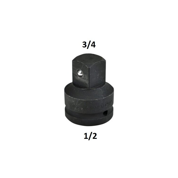 Smūginis adapteris 1/2"(F) - 3/4"(M)