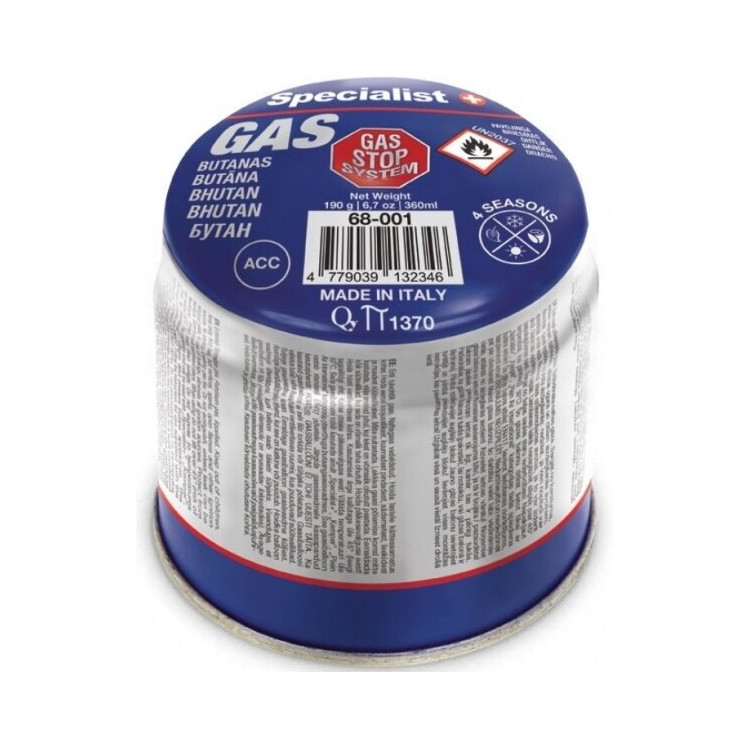 Dujos butano Specialist+ Stop Gas 190g