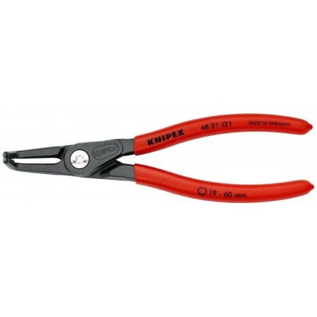 Replės vidiniams žiedams. Lenktos 165mm ( 19-60mm) KNIPEX