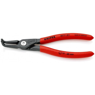 Replės vidiniams žiedams. Lenktos 165mm ( 19-60mm) KNIPEX