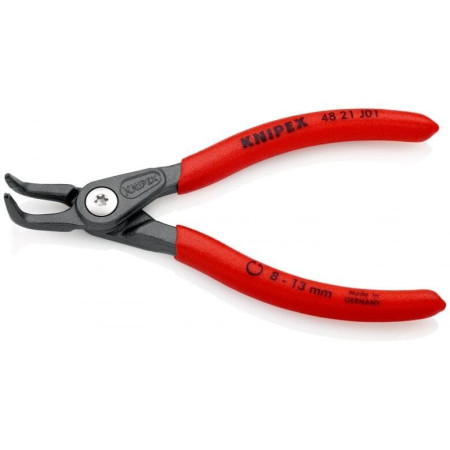 Replės vidiniams žiedams. Lenktos 130mm ( 8-13mm) KNIPEX