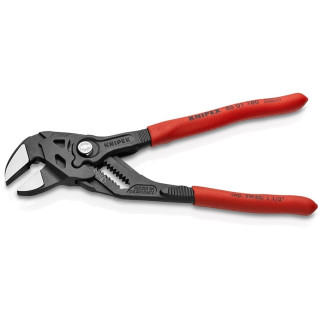 Santechninės replės - raktas KNIPEX su fiksavimu 180mm