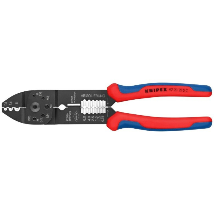 Replės laidų užspaudimui ir nuvalymui 230mm KNIPEX