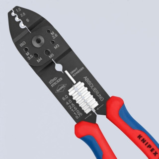 Replės laidų užspaudimui ir nuvalymui 230mm KNIPEX