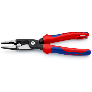 Replės elektros instaliacijos darbams 200mm KNIPEX