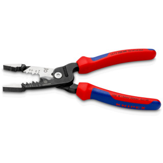 Replės elektros instaliacijos darbams daugiafunkcinės 200mm KNIPEX