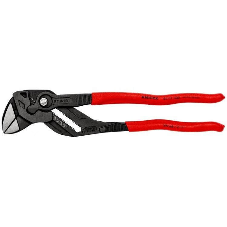 Santechninės replės - raktas KNIPEX su fiksavimu 300mm